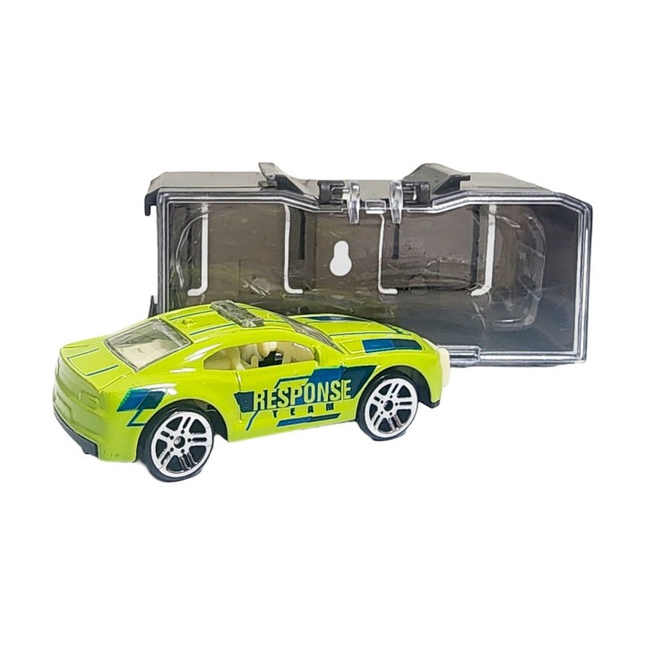 Carro Metalico Coleccionable X 5 Unidades + Estuche