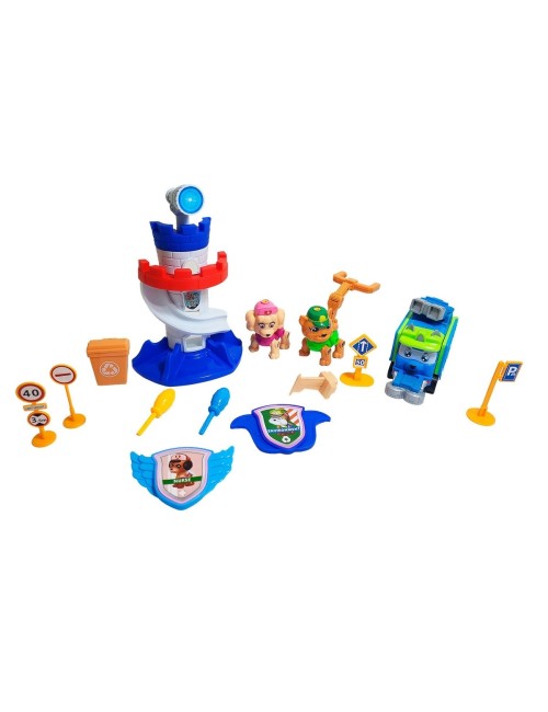 Camion Patrulla Canina Con Personajes Torre De Control Niños