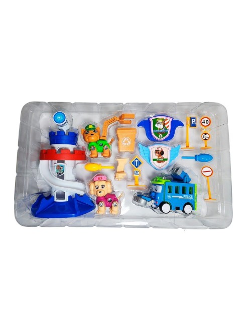 Camion Patrulla Canina Con Personajes Torre De Control Niños