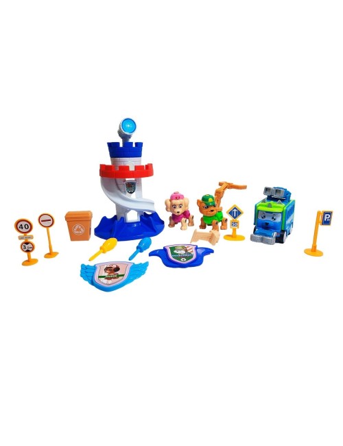 Camion Patrulla Canina Con Personajes Torre De Control Niños