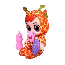 Muñeca Bebe Unicornio Con Vestido + Tetero Y Paleta