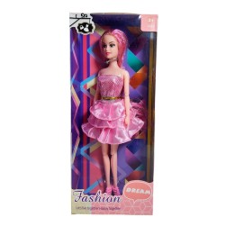 Muñeca Con Vestido Brillante Juguete Niñas