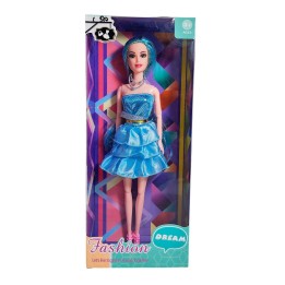 Muñeca Con Vestido Brillante Juguete Niñas