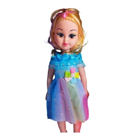 Muñeca Con Vestido Bañera + Accesorios Juguete Niñas