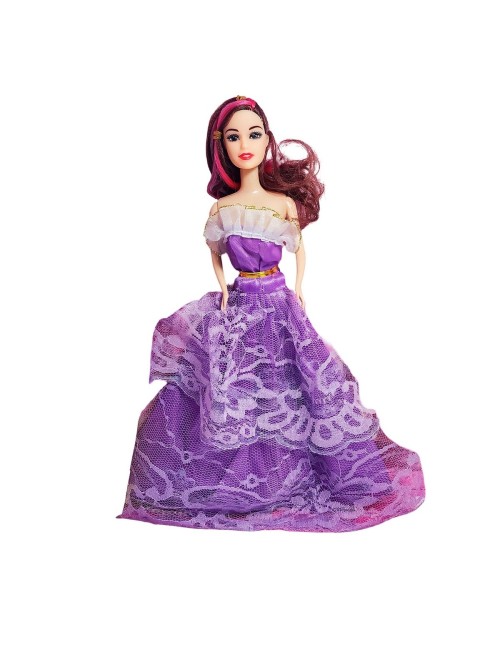 Muñeca Princesa Con Vestidos + Accesorios De Cocina Juguete