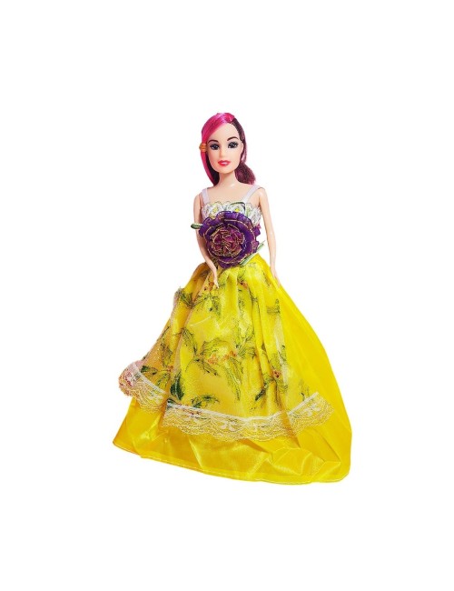 Muñeca Princesa Con Vestidos + Accesorios De Cocina Juguete