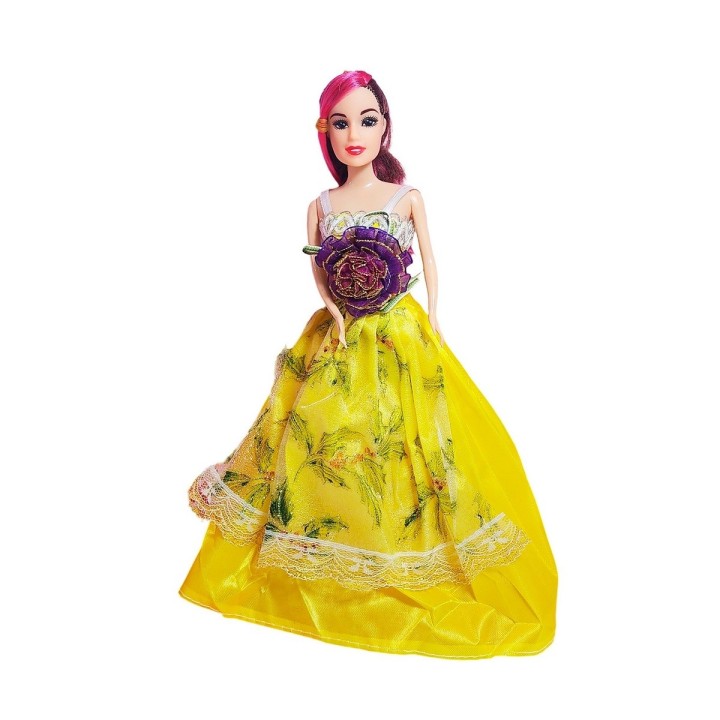 Muñeca Princesa Con Vestidos + Accesorios De Cocina Juguete