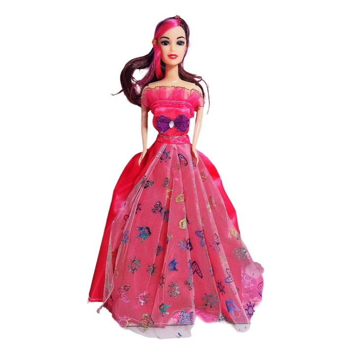 Muñeca Princesa Con Vestidos + Accesorios De Cocina Juguete