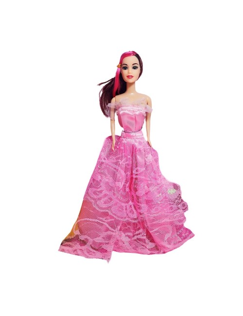 Muñeca Princesa Con Vestidos + Accesorios De Cocina Juguete