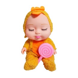 Muñeco Bebe Bebote Dormilon Tierno + Paleta Juguete Niñas