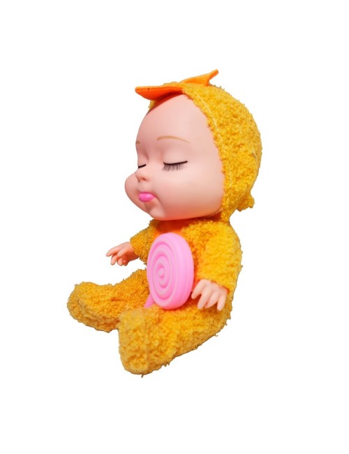 Muñeco Bebe Bebote Dormilon Tierno + Paleta Juguete Niñas