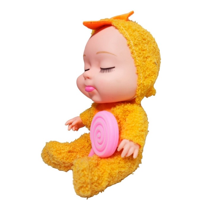 Muñeco Bebe Bebote Dormilon Tierno + Paleta Juguete Niñas