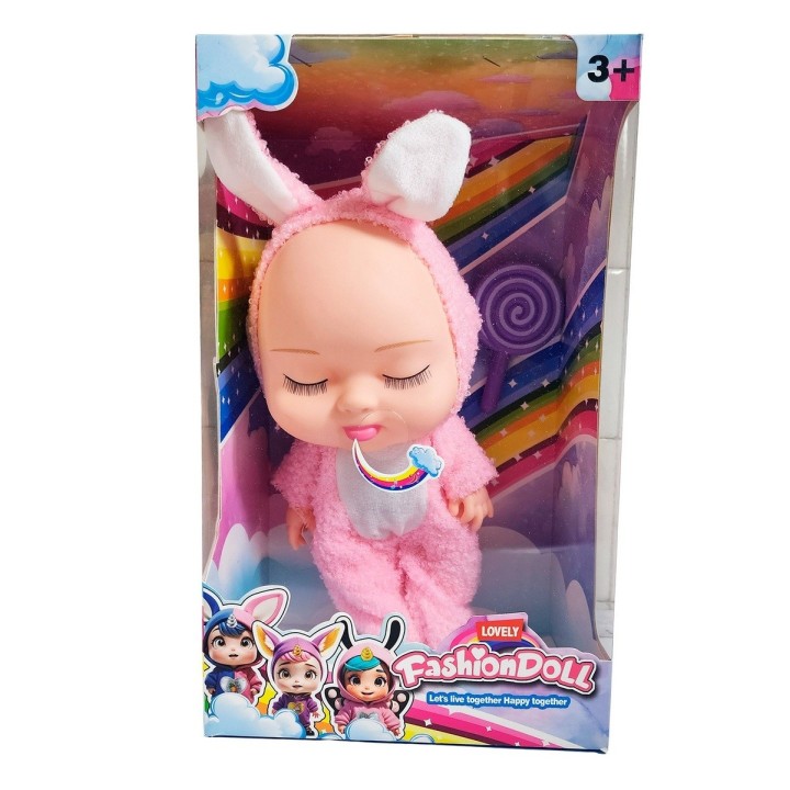 Muñeco Bebe Bebote Dormilon Tierno + Paleta Juguete Niñas