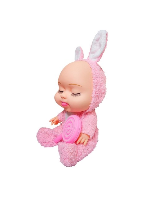 Muñeco Bebe Bebote Dormilon Tierno + Paleta Juguete Niñas