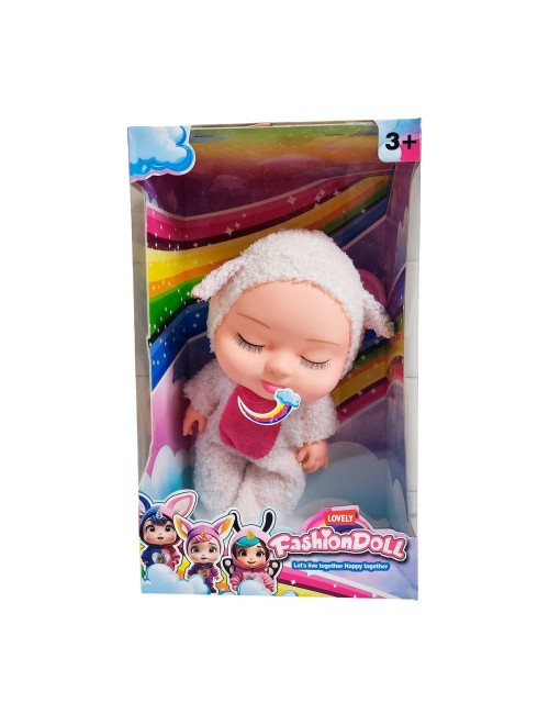 Muñeco Bebe Bebote Dormilon Tierno + Paleta Juguete Niñas