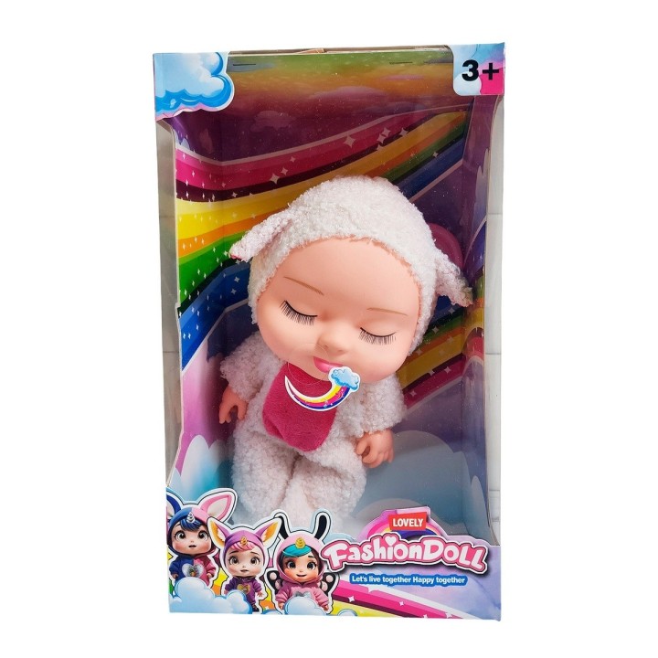 Muñeco Bebe Bebote Dormilon Tierno + Paleta Juguete Niñas