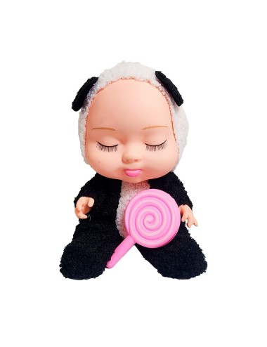 Muñeco Bebe Bebote Dormilon Tierno + Paleta Juguete Niñas