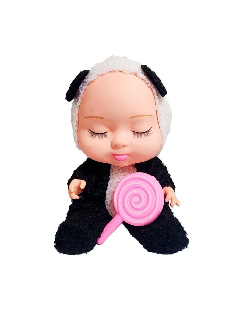 Muñeco Bebe Bebote Dormilon Tierno + Paleta Juguete Niñas