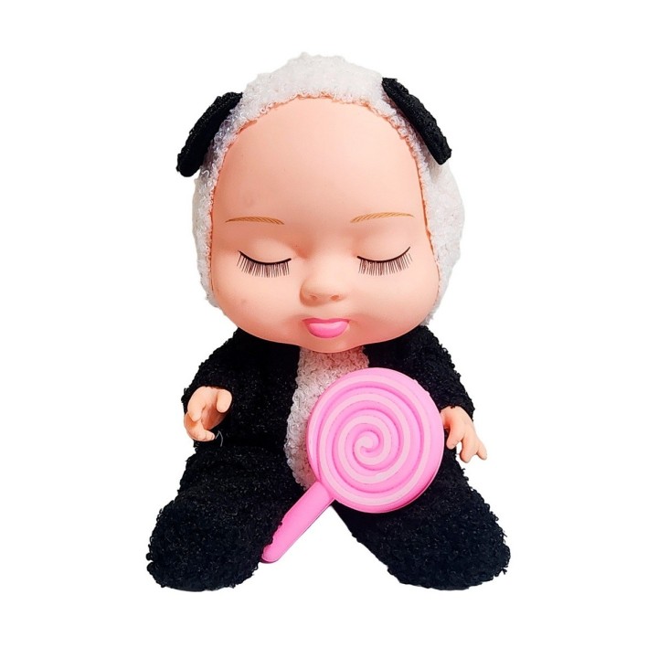 Muñeco Bebe Bebote Dormilon Tierno + Paleta Juguete Niñas