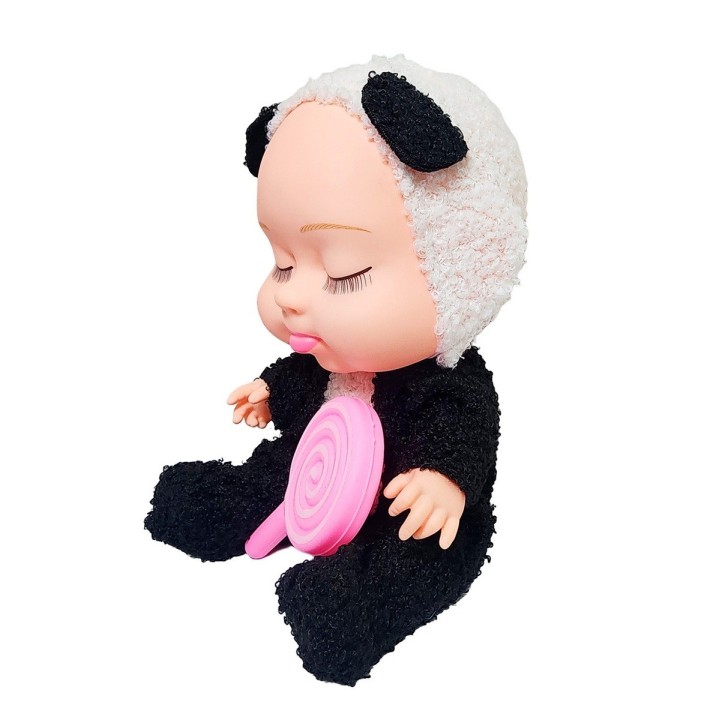 Muñeco Bebe Bebote Dormilon Tierno + Paleta Juguete Niñas