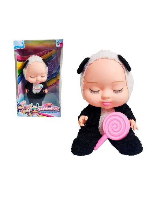 Muñeco Bebe Bebote Dormilon Tierno + Paleta Juguete Niñas