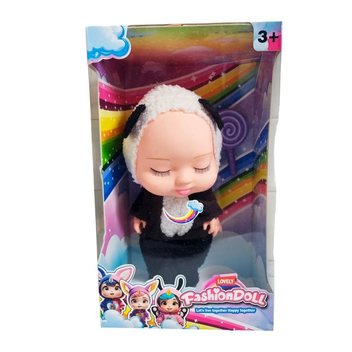 Muñeco Bebe Bebote Dormilon Tierno + Paleta Juguete Niñas