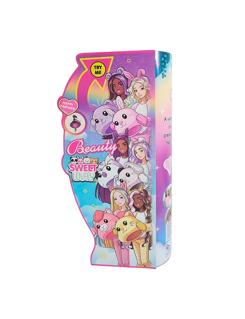 Muñeca Con Vestido Sorpresa Juguete Niñas Interactivo