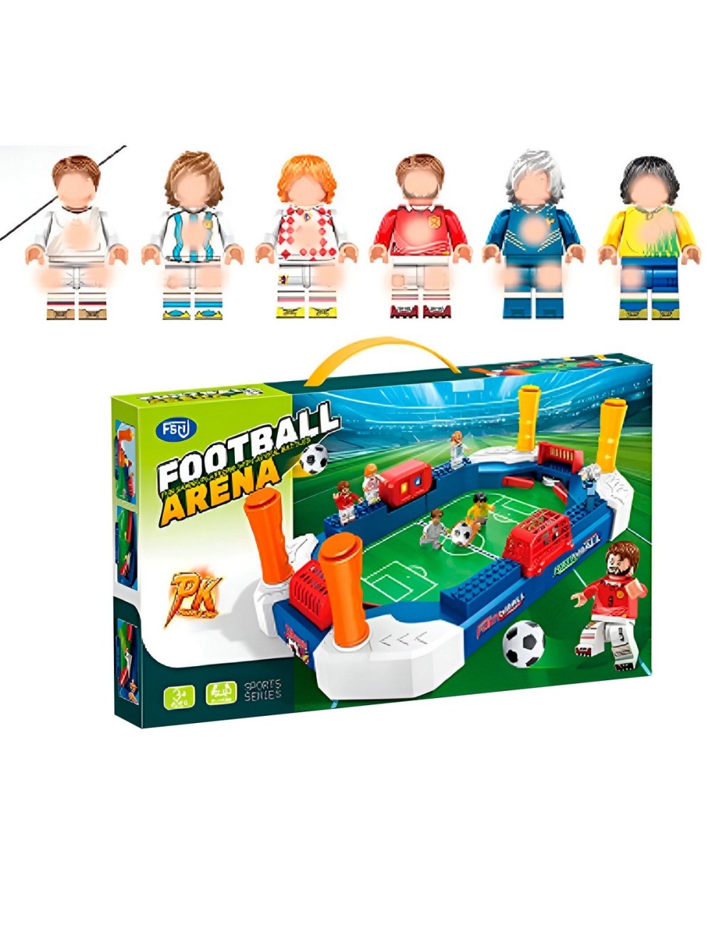 Juego De Mesa Futbol Soccer Arena Futbolin Habilidad
