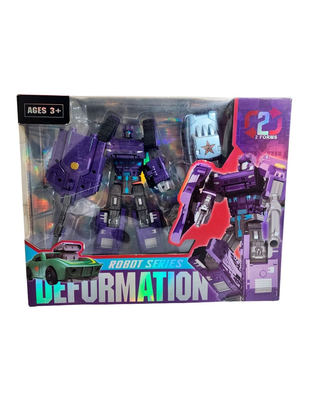 Juguete Robot Coleccionable Figura Carro Juguete Niños