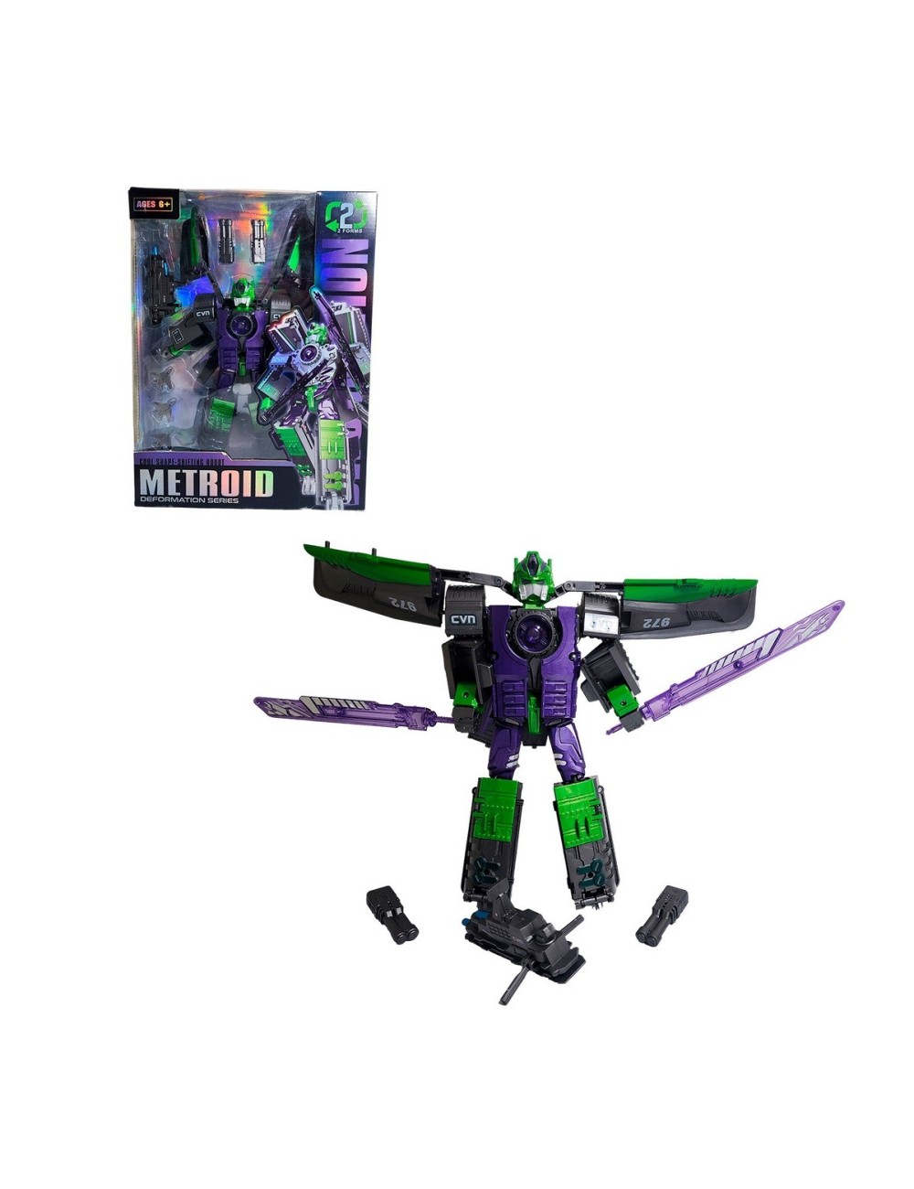 Juguete Robot Coleccionable Figura Carro Juguete Niños