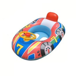 Flotador Inflable Niño Tipo Auto Con Volante Piscina