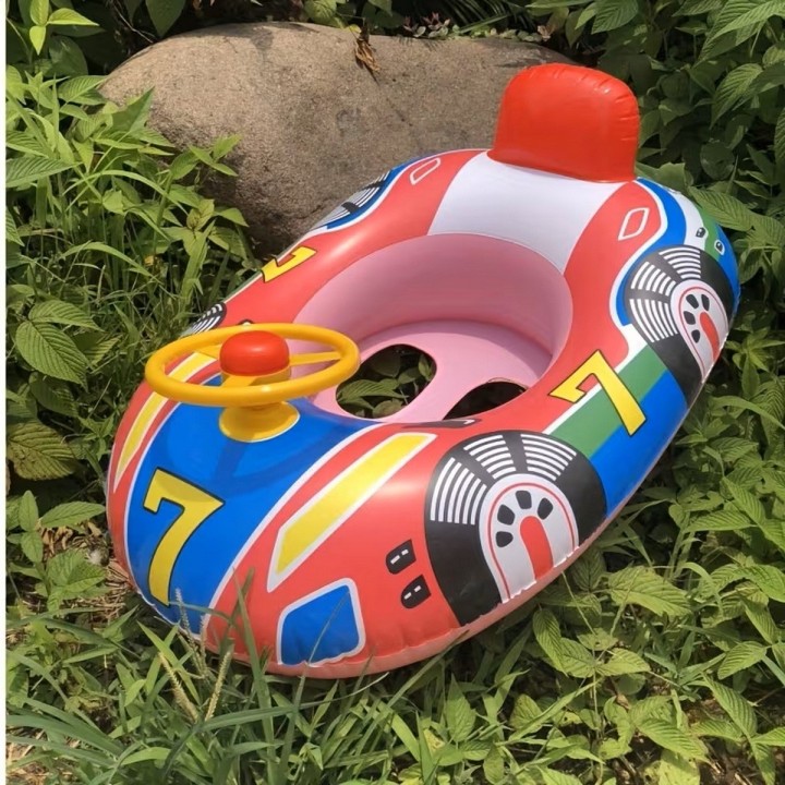 Flotador Inflable Niño Tipo Auto Con Volante Piscina