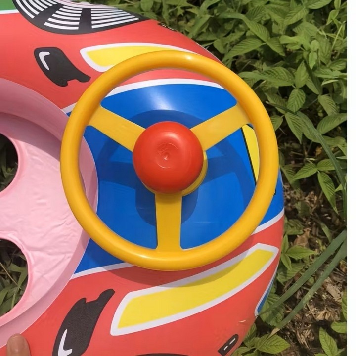 Flotador Inflable Niño Tipo Auto Con Volante Piscina