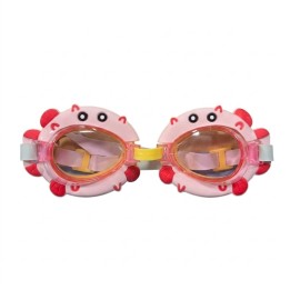 Gafas De Natacion Infantil Niña Figura Pez Globo Rosa