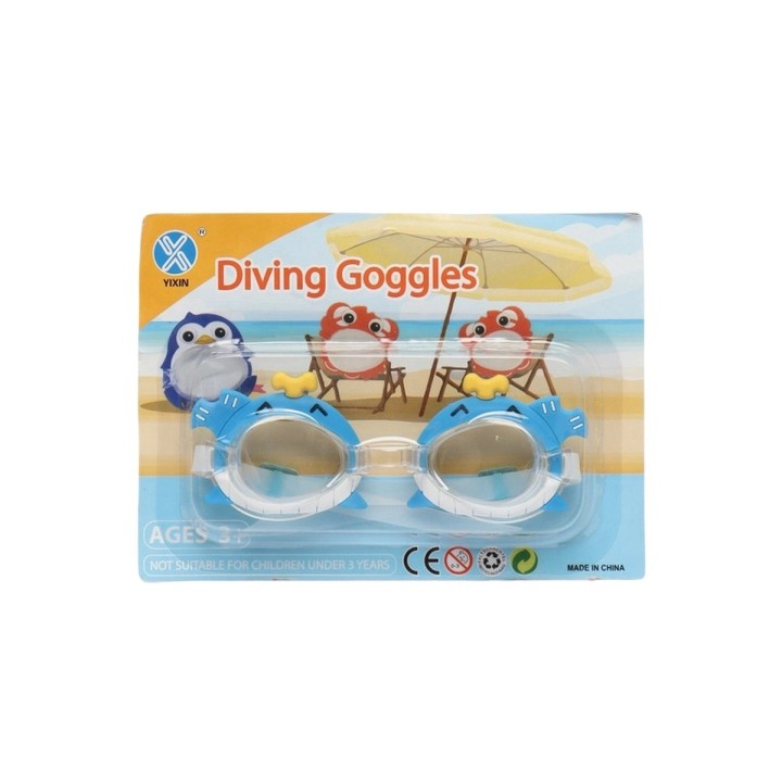 Gafas De Natacion Infantil Niños Unisex Figura Ballena Azul