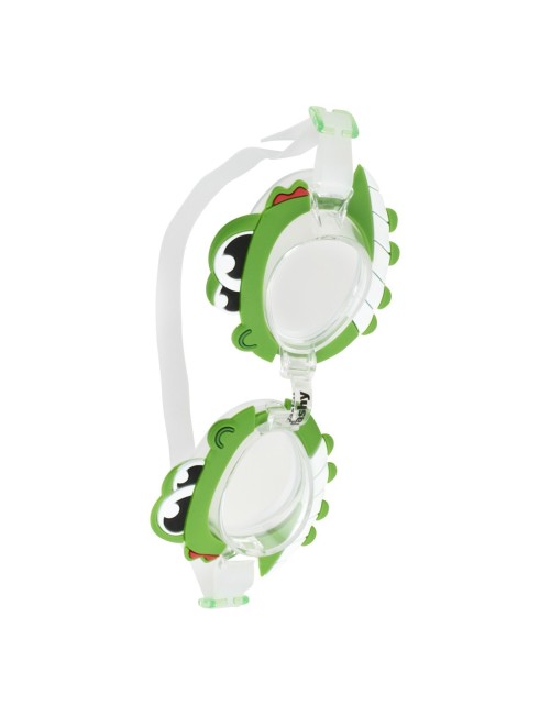 Gafas De Natacion Infantil Niños Unisex Figura Cocodrilo Verde