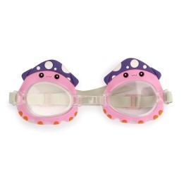 Gafas De Natacion Infantil Para Niñas Figura Pulpo Rosa