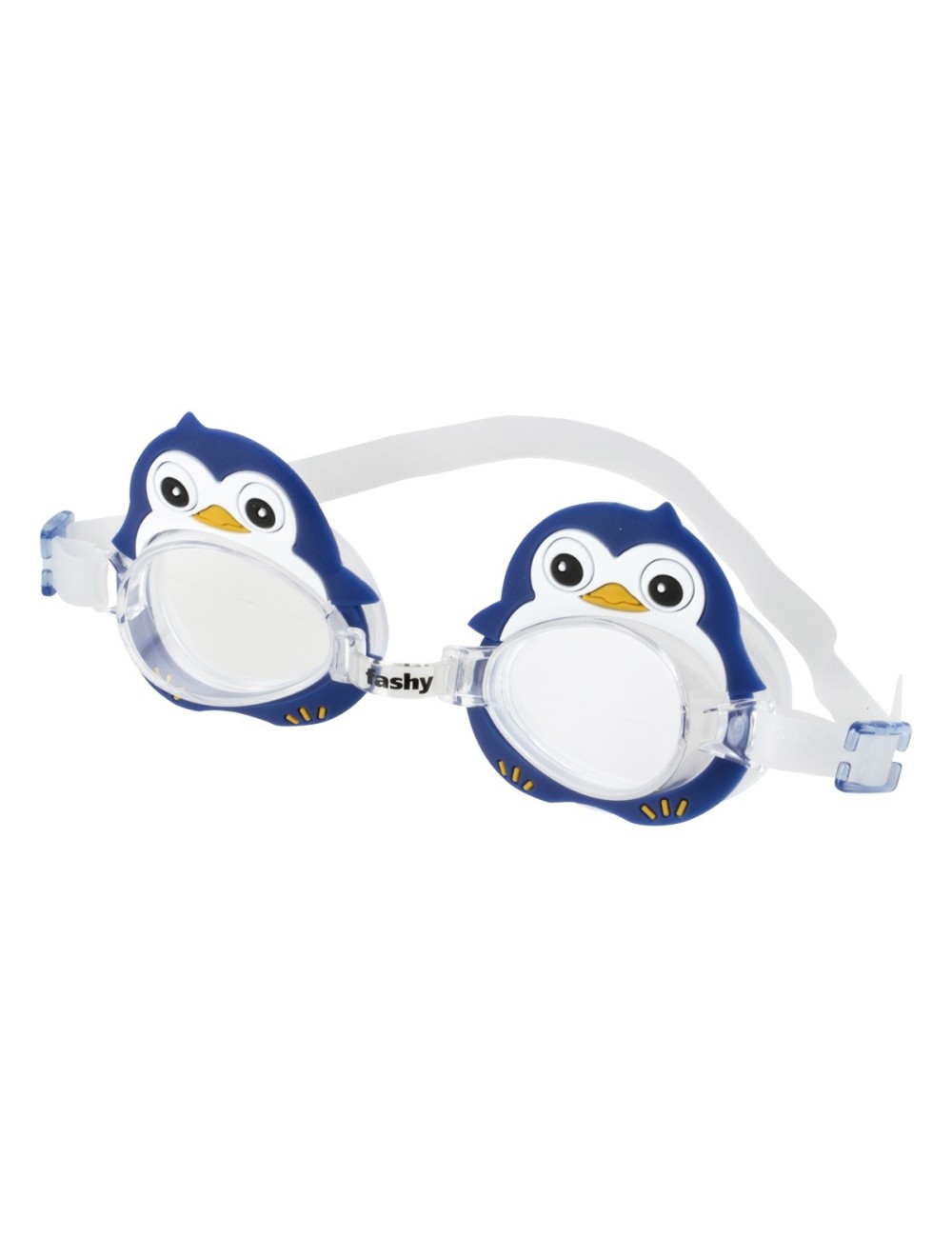 Gafas De Natacion Infantil Para Niños Unisex Figura Pinguino Azul