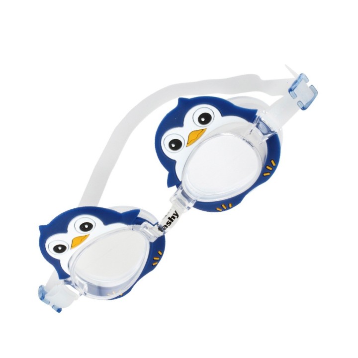 Gafas De Natacion Infantil Para Niños Unisex Figura Pinguino Azul