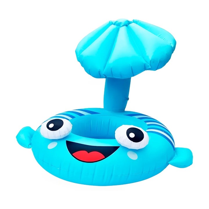 Flotador Pez Nemo Bebé Asiento Sombrilla Parasol Antivuelco