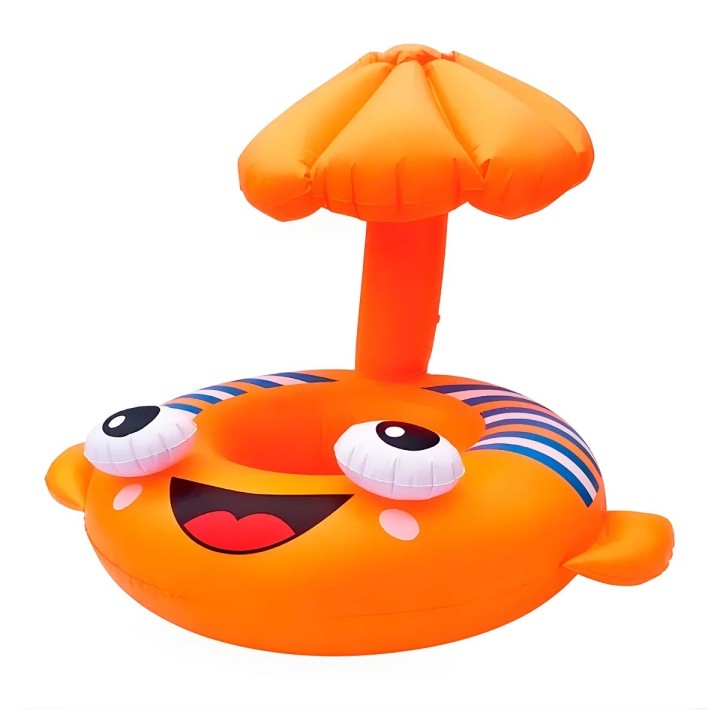 Flotador Pez Nemo Bebé Asiento Sombrilla Parasol Antivuelco