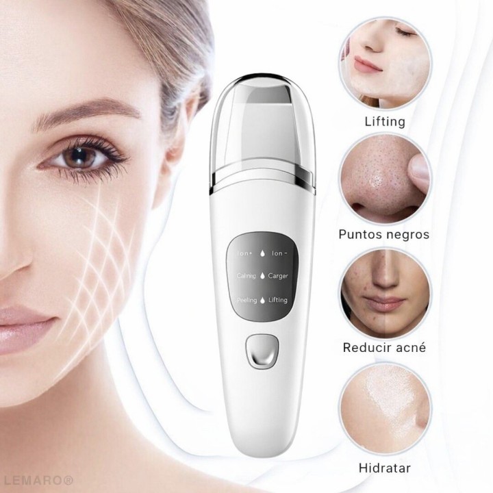 Limpiador Facial Ultrasónico Removedor De Puntos Negros Pro