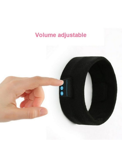 Banda Bluetooth Deportiva Con Audífonos Para Dormir Deporte Unica Ajustable