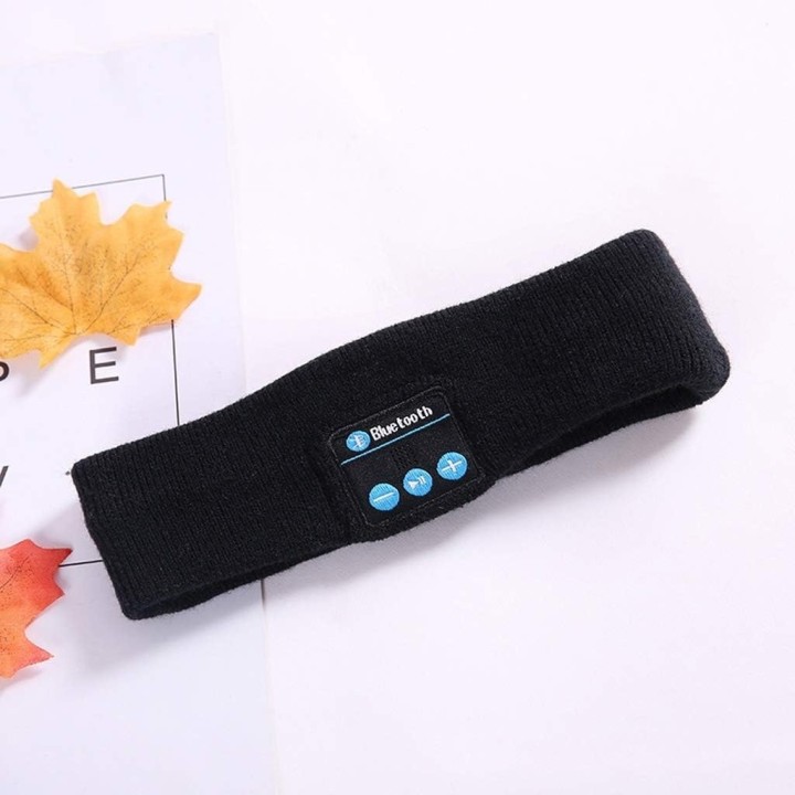 Banda Bluetooth Deportiva Con Audífonos Para Dormir Deporte Unica Ajustable