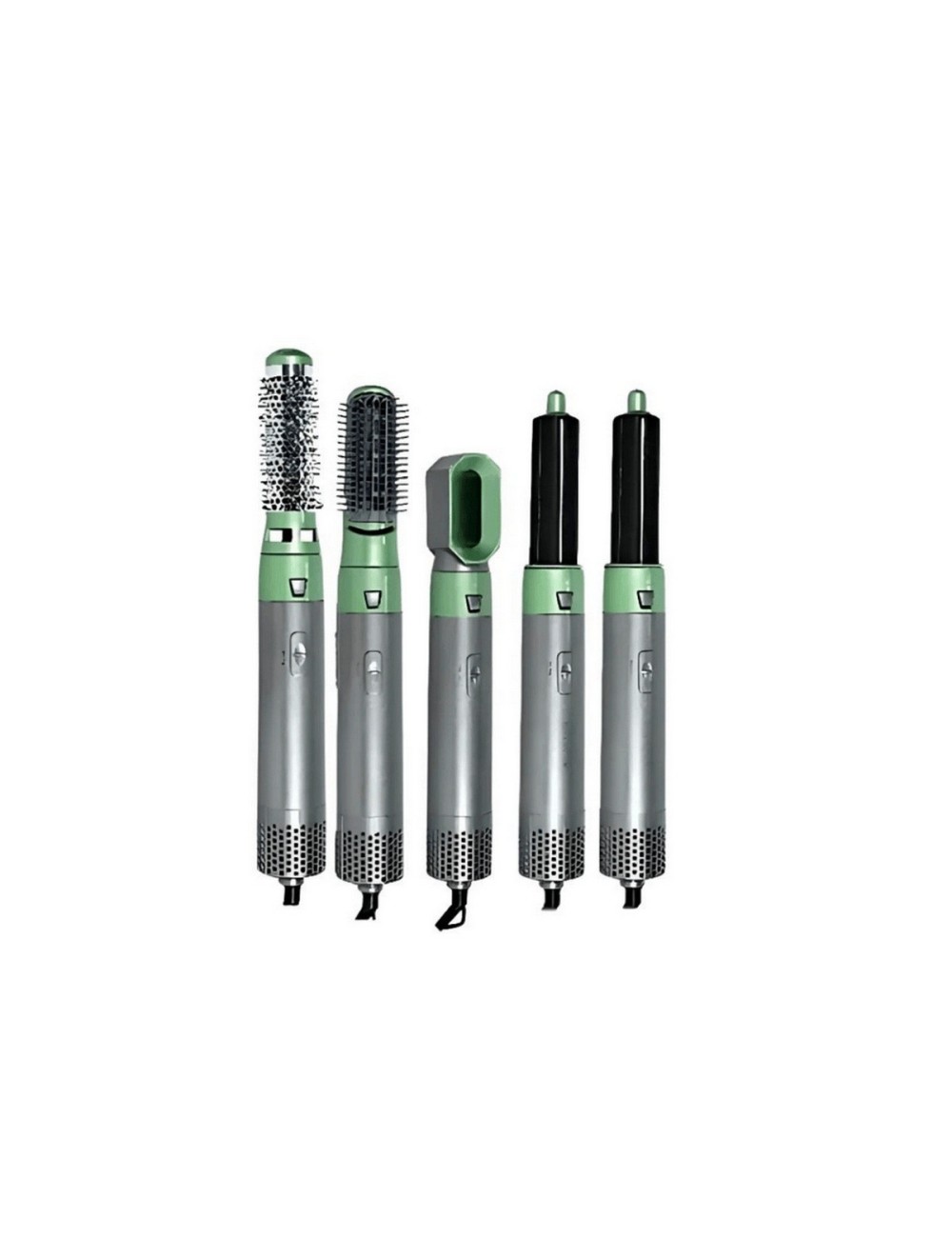 Cepillo Secador De Pelo 5 En 1 Moldeador Avocado Aguacate Verde 110v/220v