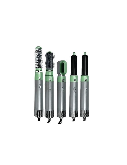 Cepillo Secador De Pelo 5 En 1 Moldeador Avocado Aguacate Verde 110v/220v