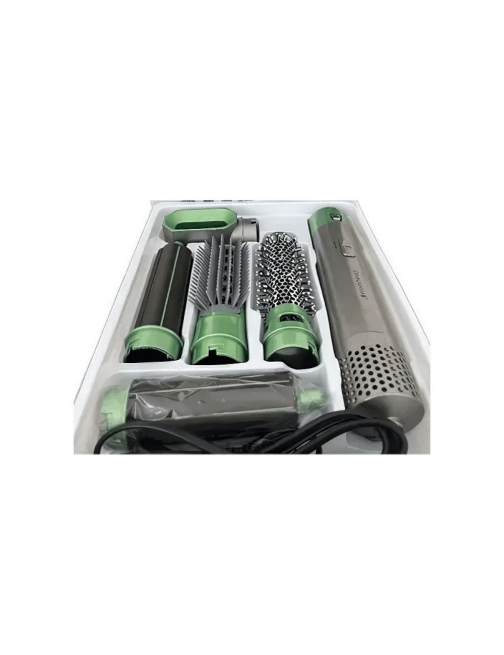Cepillo Secador De Pelo 5 En 1 Moldeador Avocado Aguacate Verde 110v/220v