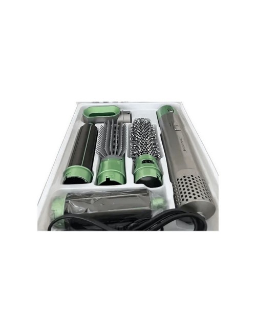 Cepillo Secador De Pelo 5 En 1 Moldeador Avocado Aguacate Verde 110v/220v
