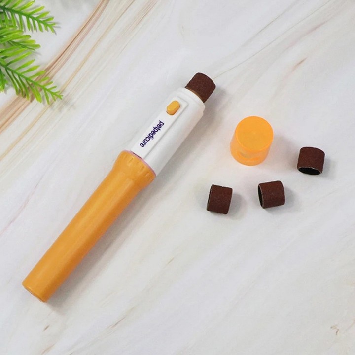 Limador Eléctrico De Uñas Para Mascotas Portátil Naranja Claro Mixto