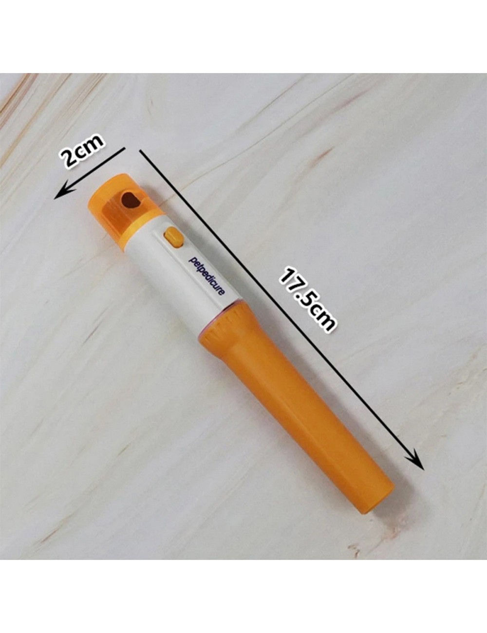 Limador Eléctrico De Uñas Para Mascotas Portátil Naranja Claro Mixto